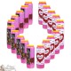 Pink Candles Novenas to Saint Valentine  - French Prayer