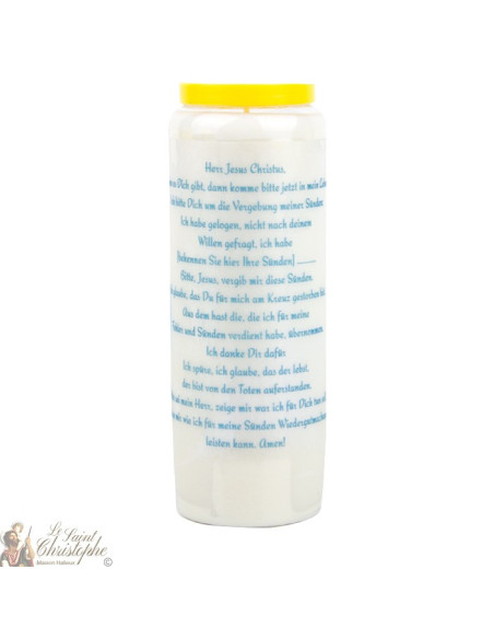 Velas Novena a Cristo resucitado - Oración alemán