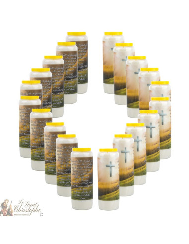 Bougies Neuvaines prière à Dieu - prière allemand - 3