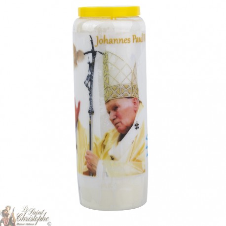 Candles Novenas for John Paul II – german  Prayer 