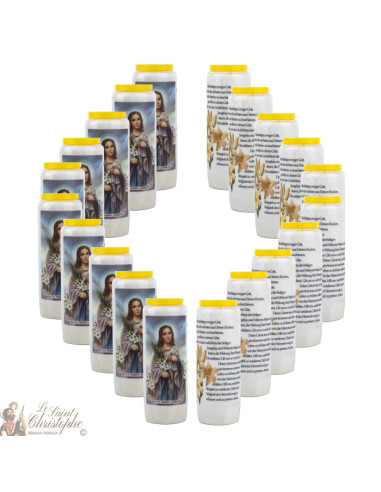 Velas Novena a Santa Maria Goretti - Oración alemán 