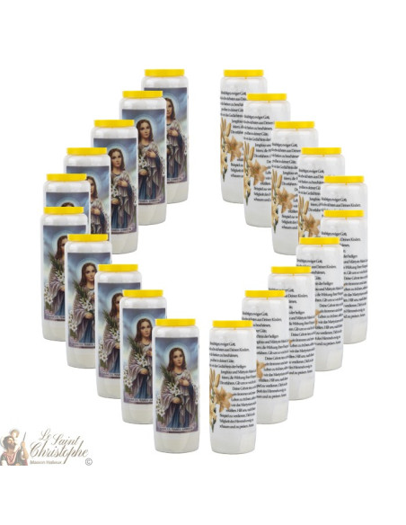 Candele Novene a Santa Maria Goretti - Preghiera tedesco 